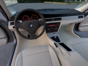 e91 3-series touring lci 2009 Modèle 3D