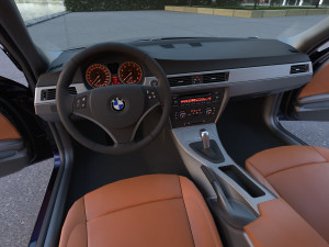 e91 3-series touring 2006 3D Model