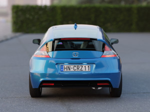 crz hybrid coupe Modelo 3D