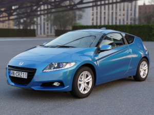 crz hybrid coupe Modelo 3D