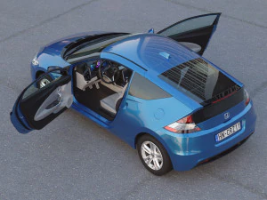 crz hybrid coupe 3D Model