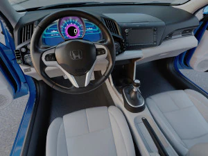 crz hybrid coupe 3D Model
