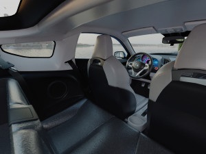 crz hybrid coupe Modelo 3D