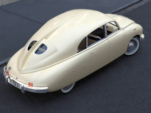 tatra t600 tatraplan 1948 Model 3D