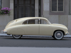 tatra t600 tatraplan 1948 Model 3D