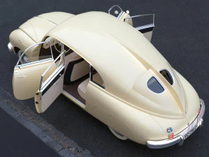 tatra t600 tatraplan 1948 3D Model