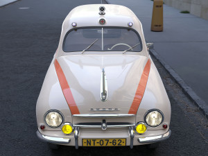 skoda 1200 stw ambulance 1953 3D 模型