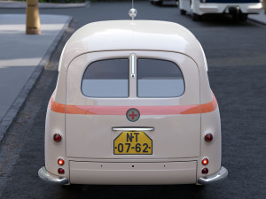 skoda 1200 stw ambulance 1953 3D 模型