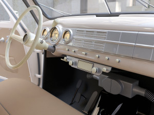 skoda 1200 stw ambulance 1953 3D 模型