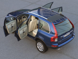 volvo xc90 2009 3Dモデル