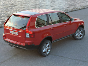 suv xc90 r-design 2009 3Dモデル