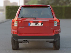 suv xc90 r-design 2009 3D Model