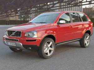suv xc90 r-design 2009 3D Model