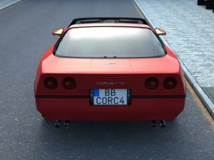 corvette coupe 1985 3D Model