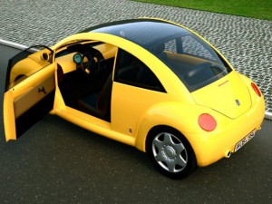 volkswagen concept 1 1994 Model 3D