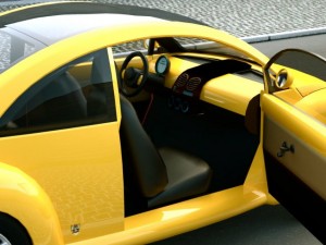 volkswagen concept 1 1994 Model 3D