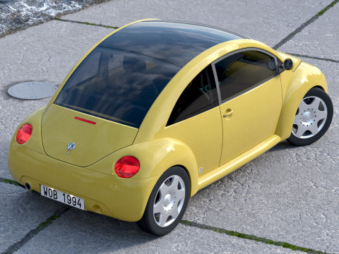 Volkswagen Concept 1 1994 3D Model