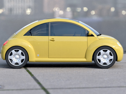 Volkswagen Concept 1 1994 3D Model