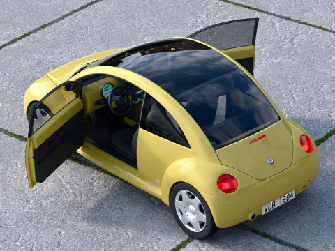 Volkswagen Concept 1 1994 3D Model