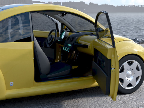 Volkswagen Concept 1 1994 3D Model