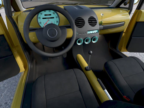 Volkswagen Concept 1 1994 3D Model