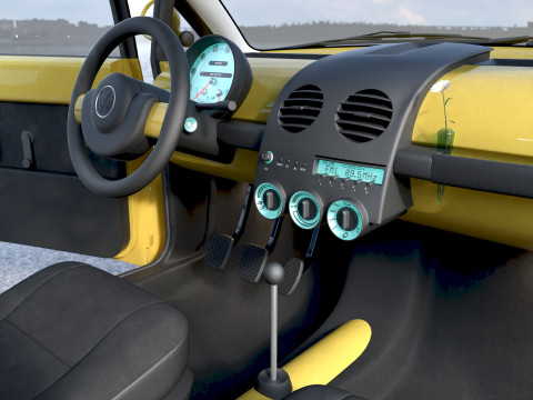 Volkswagen Concept 1 1994 3D Model