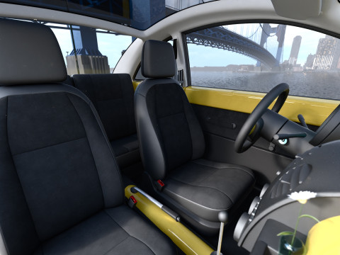 Volkswagen Concept 1 1994 3D Model