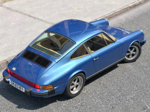 Porsche 911 1976 3D Model