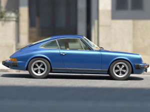 Porsche 911 1976 3D Model