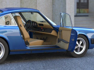 Porsche 911 1976 3D Model