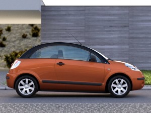 citroen c3 pluriel 2004 3D Модель