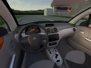 citroen c3 pluriel 2004 3D Model