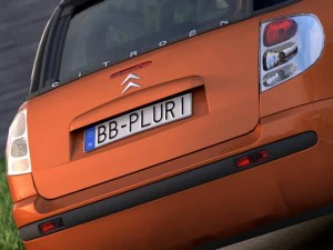 citroen c3 pluriel 2004 3D Model