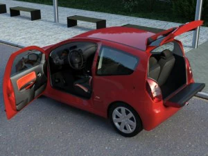 citro&euml;n c2 2004 Modèle 3D