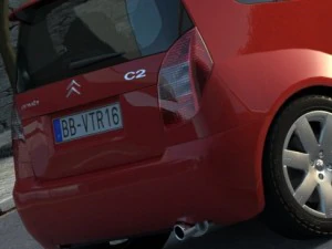 citro&euml;n c2 2004 Modèle 3D