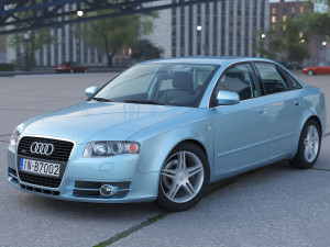 Audi A4 2005 3D Model