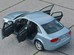 Audi A4 2005 3D Model
