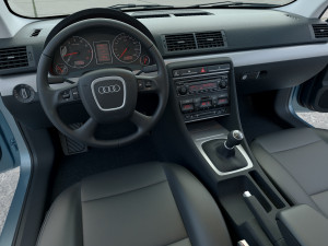 Audi A4 2005 3D Model