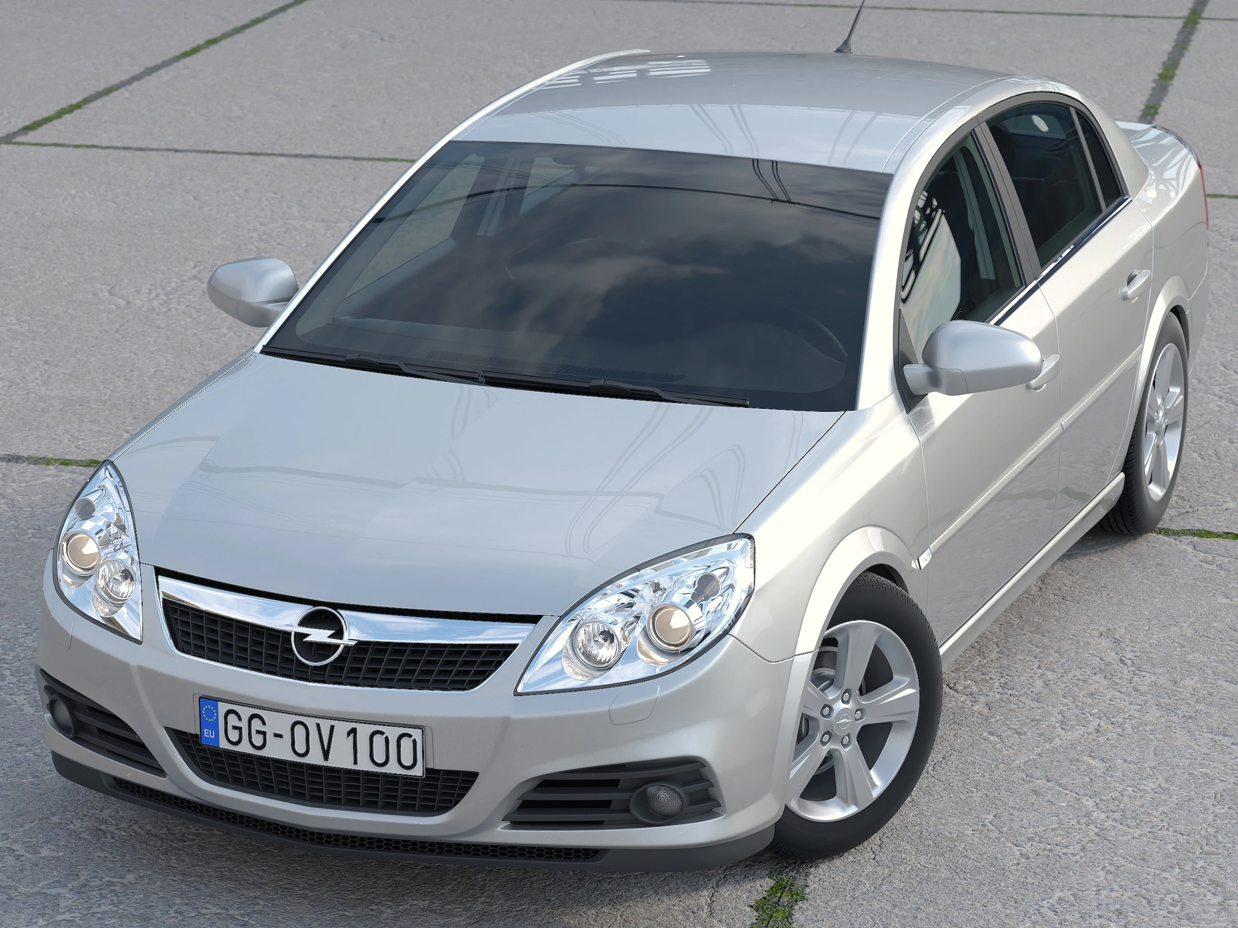Opel Vectra C 2006 3D Model .c4d .max .obj .3ds .fbx .stl .blend