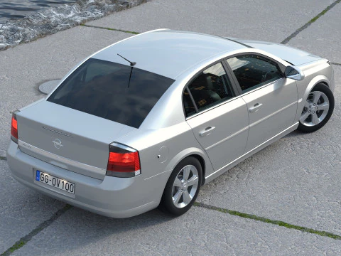 Opel Vectra C 2006 3D Model