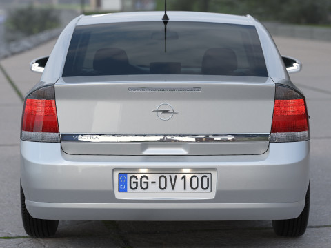 Opel Vectra C 2006 Modello 3D