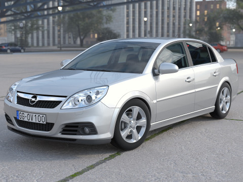 Opel Vectra C 2006 Modello 3D