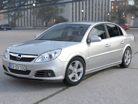 Opel Vectra C 2006 3D Model