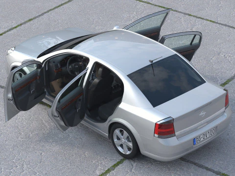 Opel Vectra C 2006 3D Model