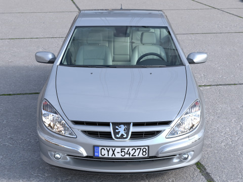 Peugeot 607 2007 3D Model