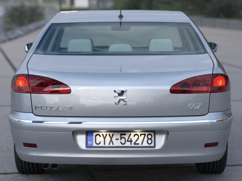 Peugeot 607 2007 3D Model