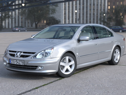 Peugeot 607 2007 3D Model