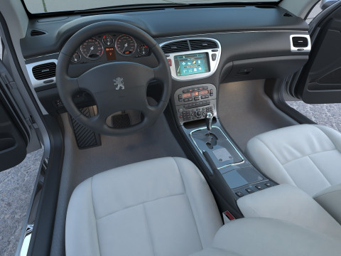 Peugeot 607 2007 3D Model