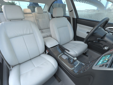 Peugeot 607 2007 3D Model