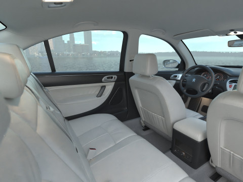 Peugeot 607 2007 3D Model